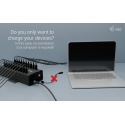 i-tec USB-C/USB-A Metal Charging + data HUB, 15W per port, 20x USB-C i-tec USB-C/USB-A Metal Charging + data HUB, 15W per port, 20x USB-C