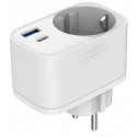 Gembird TA-ACPDQC20-01-W mobile device charger Universal White AC Fast charging Indoor Gembird TA-ACPDQC20-01-W mobile device charger Universal White AC Fast charging Indoor