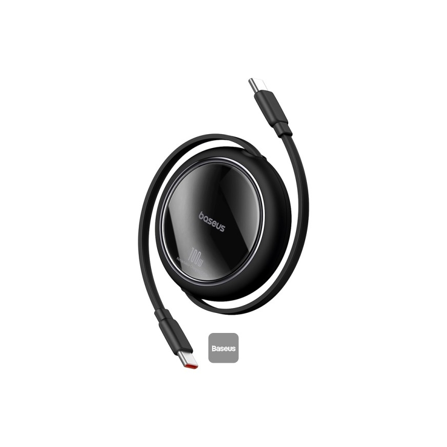 Baseus CB000062 USB kabelis 1 m USB C Juoda