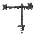Neomounts DS60-600BL2 monitorin kiinnike ja jalusta 81,3 cm (32") Vastaanotto Musta