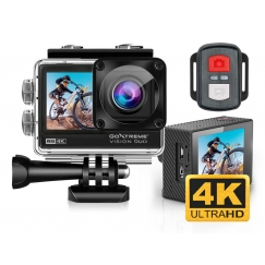 GoXtreme Vision Duo Ultra HD 4K Action Camera - Black