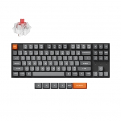 Keychron K8 Max keyboard Universal USB + RF Wireless + Bluetooth Black