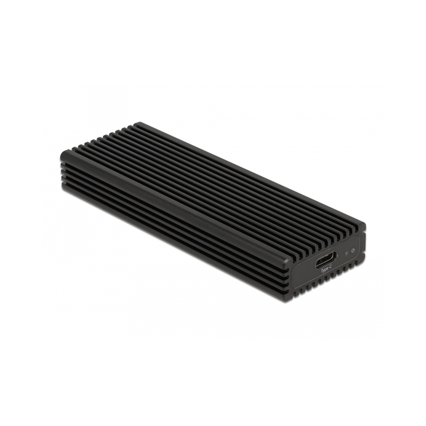 DeLOCK 42004 tallennusaseman kotelo SSD-kotelo Musta M.2