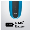 Braun Series 3 310BT Foil shaver Trimmer Black, Blue Braun Series 3 310BT Foil shaver Trimmer Black, Blue