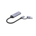 UNITEK V1167A videokaabliadapter USB Type-A/USB Type-C HDMI Must