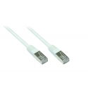 Alcasa 8070-030W сетевой кабель Белый 3 m Cat7 S/FTP (S-STP)