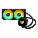 ASUS TUF GAMING LC III 240 ARGB Procesorius Universalusis skystinis aušintuvas 12 cm Juoda