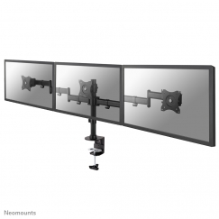Neomounts NM-D135D3BLACK monitoriaus laikiklis arba stovas 68,6 cm (27") Stalas Juoda