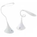 RoGer LED Desk Lamp USB / 360 °/ 1W / White RoGer LED Desk Lamp USB / 360 °/ 1W / White