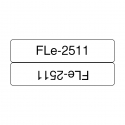 Brother FLE2511 label-making tape Black on white Brother FLE2511 label-making tape Black on white