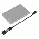 Verbatim Store 'n' Go ALU Slim Portable Hard Drive 1TB Silver Verbatim Store 'n' Go ALU Slim Portable Hard Drive 1TB Silver