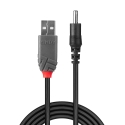 Lindy 70266 elektrības kabelis Melns 1,5 m USB A Lindy 70266 elektrības kabelis Melns 1,5 m USB A