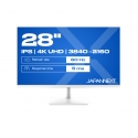 JAPANNEXT JN-IPS280UHD60F-PW computer monitor 71.1 cm (28") 3840 x 2160 pixels 4K Ultra HD LCD White