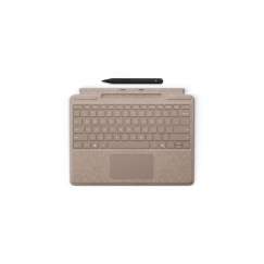 Microsoft Surface Pro Keyboard with Slim Pen QWERTZ Saksa Microsoft Cover port Beige