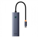 Baseus Ultrajoy USB-C USB 3.2 Gen 1 (3.1 Gen 1) Type-C 5000 Мбит/с Серый Baseus Ultrajoy USB-C USB 3.2 Gen 1 (3.1 Gen 1) Type-C 5000 Мбит/с Серый
