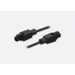 Teltonika 4-pin to 4-pin power cable Musta 1 m