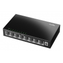 Cudy FS108 tīkla pārslēgs Nepārvaldīts Fast Ethernet (10/100) Melns