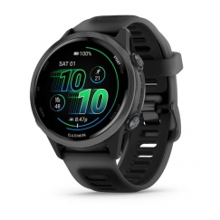 Garmin Forerunner 570 3,05 cm (1.2") AMOLED 42 mm Цифровой 390 x 390 пикселей Сенсорный экран Черный Wi-Fi GPS (спутниковый)