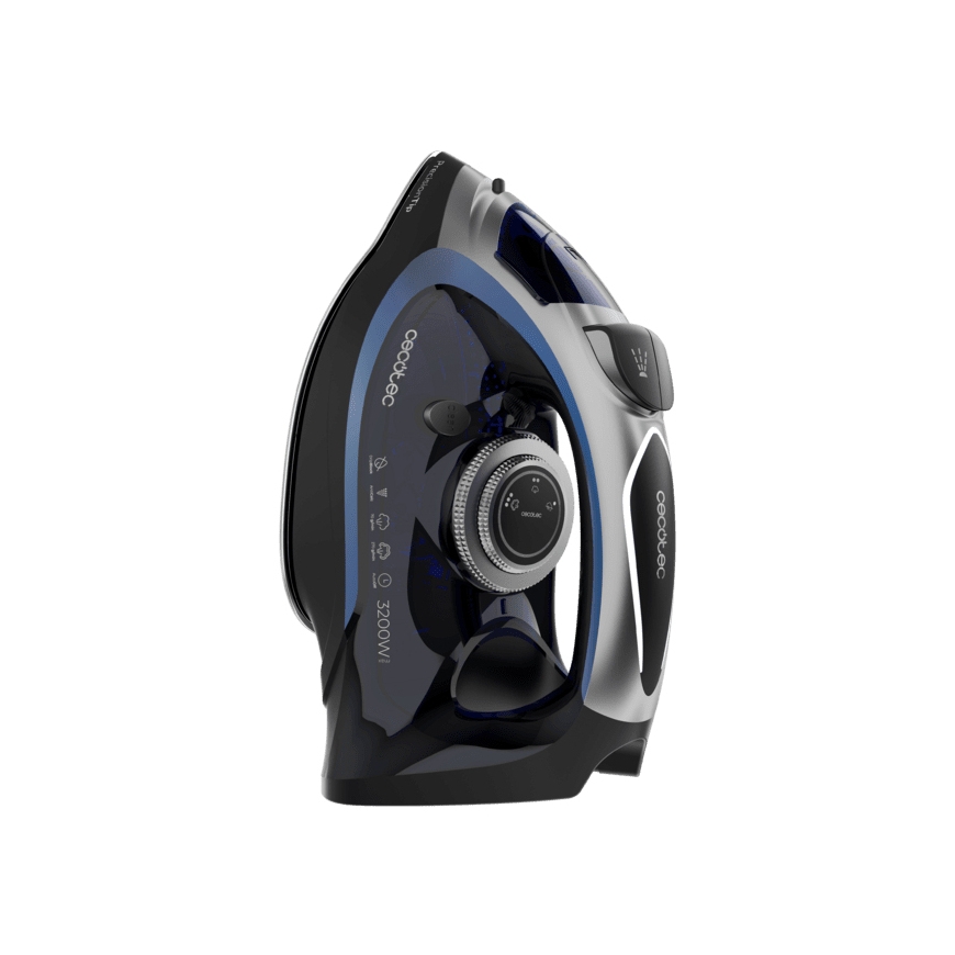 Cecotec IronHero 3200 Vital Kuivalt ja auruga triikimine Mittenakkuv tald 3200 W Sinine, Must, Hall – 2