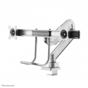 Neomounts NM-D775DXSILVER monitora stiprinājums un statīvs 81,3 cm (32") Galds Sudrabs Neomounts NM-D775DXSILVER monitora stiprinājums un statīvs 81,3 cm (32") Galds Sudrabs