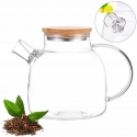 Glass teapot/herbal infuser 1.5L, 9030M, KAMILLE Glass teapot/herbal infuser 1.5L, 9030M, KAMILLE