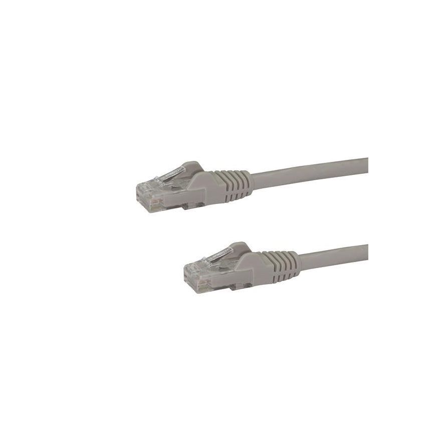 StarTech.com N6PATC15MGR tīkla kabelis Pelēks 15 m Cat6 U/UTP (UTP)