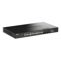 D-Link DGS-1530-28P/E сетевой коммутатор Управляемый L2 Gigabit Ethernet (10/100/1000) Питание по Et D-Link DGS-1530-28P/E сетевой коммутатор Управляемый L2 Gigabit Ethernet (10/100/1000) Питание по Et