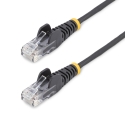 StarTech.com N6PAT200CMBKS võrgukaabel Must 2 m Cat6 U/UTP (UTP)
