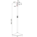 Techly ICA-TR10 крепление для информационного дисплея 68,6 cm (27") Серебристый Techly ICA-TR10 крепление для информационного дисплея 68,6 cm (27") Серебристый