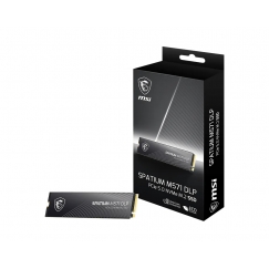 MSI SPATIUM M571 DLP PCIe 5.0 NVMe M.2 4T SSD diskas 4 TB PCI Express 5.0 3D NAND