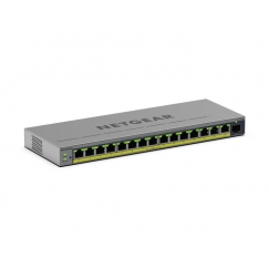 NETGEAR GS116EPP Hallittu L2/L3 Gigabit Ethernet (10/100/1000) Power over Ethernet -tuki Harmaa