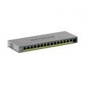 NETGEAR GS116EPP Vadīts L2/L3 Gigabit Ethernet (10/100/1000) Power over Ethernet (PoE) Pelēks NETGEAR GS116EPP Vadīts L2/L3 Gigabit Ethernet (10/100/1000) Power over Ethernet (PoE) Pelēks