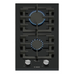Bosch Serie 8 PRB3A6I40 keittolevy Musta Kiinteä 30 cm Kaasuliesi 2 alue(tta)