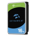 Seagate SkyHawk AI vidinis kietasis diskas 16 TB 7200 RPM 512 MB 3.5" „Serial ATA III“ Seagate SkyHawk AI vidinis kietasis diskas 16 TB 7200 RPM 512 MB 3.5" „Serial ATA III“