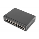 Digitus DN-651108 tinklo komutatorius Ne-valdomas Gigabit Ethernet (10/100/1000) Juoda Digitus DN-651108 tinklo komutatorius Ne-valdomas Gigabit Ethernet (10/100/1000) Juoda