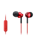 Sony MDR-EX110AP Kõrvaklapp Juhtmega ühendatud Kõrvasisene Kõned/muusika Punane Sony MDR-EX110AP Kõrvaklapp Juhtmega ühendatud Kõrvasisene Kõned/muusika Punane
