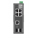 TP-Link Omada IES206G verkkokytkin Hallittu Gigabit Ethernet (10/100/1000) Musta TP-Link Omada IES206G verkkokytkin Hallittu Gigabit Ethernet (10/100/1000) Musta