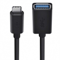 Belkin F2CU036btBLK USB kabelis USB 3.2 Gen 1 (3.1 Gen 1) USB C USB A Juoda Belkin F2CU036btBLK USB kabelis USB 3.2 Gen 1 (3.1 Gen 1) USB C USB A Juoda