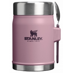 Stanley The Legendary Classic Food Jar ruokatermos ja spork, 0.41 l, Purple Smoke