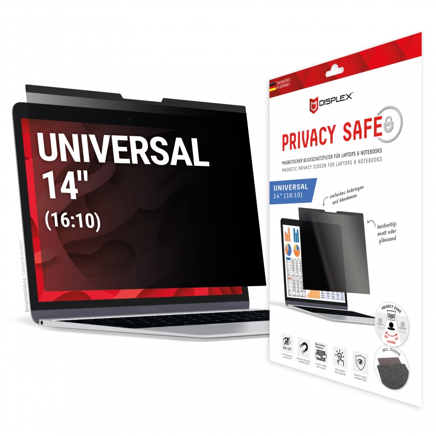 Displex 02053 monitoru pretatspīduma & privātuma