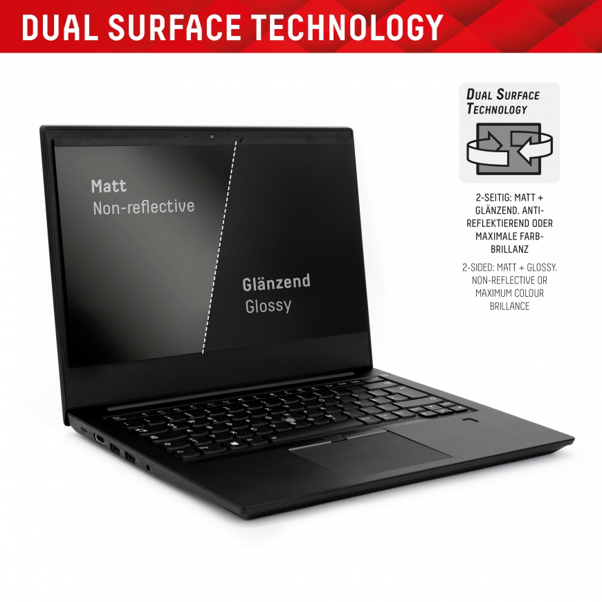 Displex 02053 ekrano privatumo filtras 35,6 cm (14") Knyginis kompiuteris Berėmio ekrano privatumo f – 5