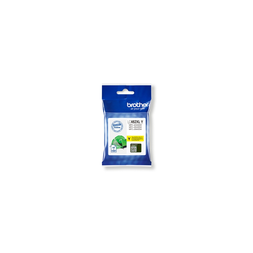 Brother LC462XLY ink cartridge 1 pc(s) Original High (XL) Yield Yellow
