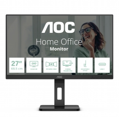 AOC Q27P3CV tietokoneen litteä näyttö 68,6 cm (27") 2560 x 1440 pikseliä Quad HD LED Musta