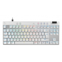 Logitech G 920-013287 klaviatūra Žaidimams USB QWERTY Šiaurės šalių Balta