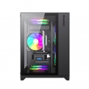 GameMax Infinity Mini BK „Micro Tower“ Juoda GameMax Infinity Mini BK „Micro Tower“ Juoda