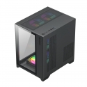 GameMax Infinity Mini BK „Micro Tower“ Juoda GameMax Infinity Mini BK „Micro Tower“ Juoda