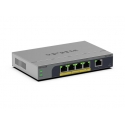 NETGEAR GS105EP Hallitsematon Gigabit Ethernet (10/100/1000) Power over Ethernet -tuki Harmaa NETGEAR GS105EP Hallitsematon Gigabit Ethernet (10/100/1000) Power over Ethernet -tuki Harmaa