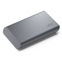 LaCie Mobile SSD Secure Thunderbolt technology 1 TB USB Type-C 3.2 Gen 2 (3.1 Gen 2) Grey