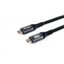 Equip 128382 USB кабель USB4 Gen 2x2 2 m USB C Черный Equip 128382 USB кабель USB4 Gen 2x2 2 m USB C Черный
