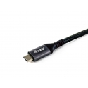 Equip 128382 USB-kaapeli USB4 Gen 2x2 2 m USB C Musta Equip 128382 USB-kaapeli USB4 Gen 2x2 2 m USB C Musta